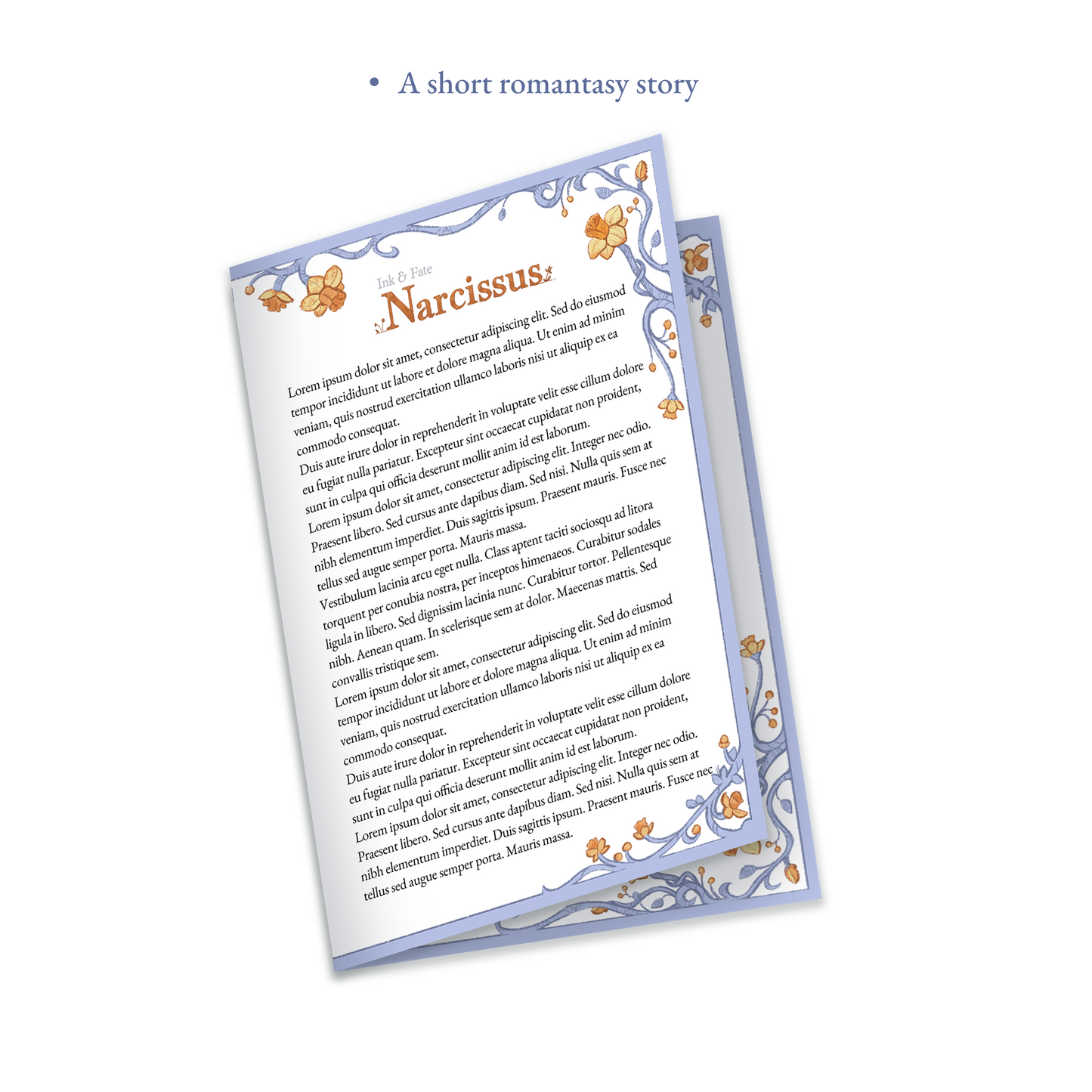 Archive Edition - July Story "Narcissus"